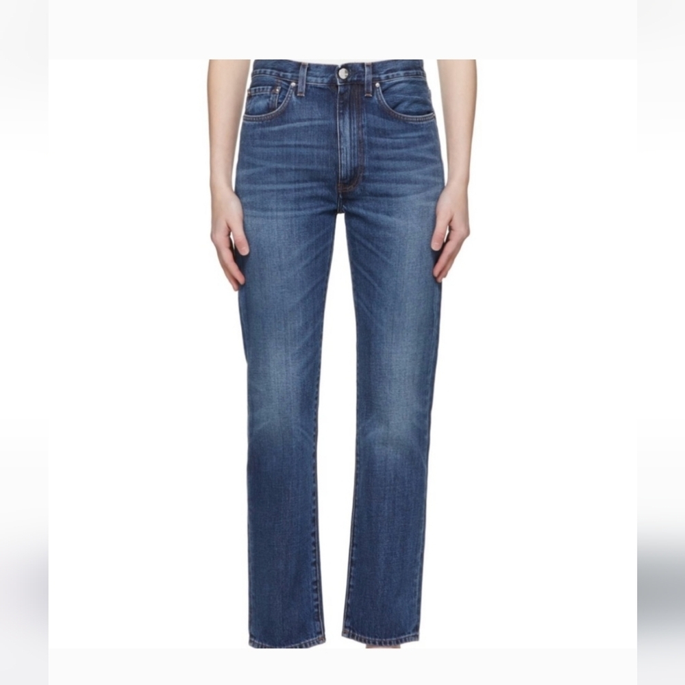 TOTEME Cotton Organic Regular Fit Vintage Wash-Size 26